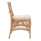 ΚΑΡΕΚΛΑ FB99834 RATTAN ΣΕ ΦΥΣΙΚΟ-ΜΑΞΙΛΑΡΙ ΣΕ ΛΕΥΚΟ 53x58x91Υεκ.