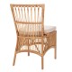ΚΑΡΕΚΛΑ FB99834 RATTAN ΣΕ ΦΥΣΙΚΟ-ΜΑΞΙΛΑΡΙ ΣΕ ΛΕΥΚΟ 53x58x91Υεκ.