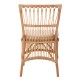 ΚΑΡΕΚΛΑ FB99834 RATTAN ΣΕ ΦΥΣΙΚΟ-ΜΑΞΙΛΑΡΙ ΣΕ ΛΕΥΚΟ 53x58x91Υεκ.