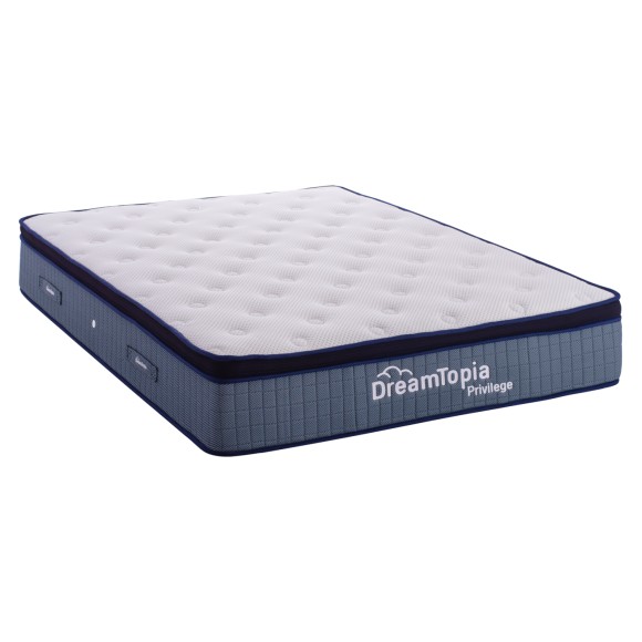 ΣΤΡΩΜΑ DREAMTOPIA, σειρά PRIVILEGE FB9660.150 POCKET SPRING ΜΕ ΑΝΩΣΤΡΩΜΑ 150X200x29Υεκ.