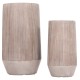 ΣΕΤ 2ΤΜΧ ΓΛΑΣΤΡΕΣ ΚΥΛΙΝΔΡΟΙ FB94727 FIBERCLAY-ΧΡΩΜΑ CEMENT Φ35x64Υεκ