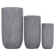 ΣΕΤ 3ΤΜΧ ΓΛΑΣΤΡΕΣ ΚΥΛΙΝΔΡΟΙ FB94720 FIBERCLAY-ΧΡΩΜΑ CEMENT Φ44x79Υεκ