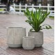 ΣΕΤ 3ΤΜΧ ΓΛΑΣΤΡΕΣ ΣΤΡΟΓΓΥΛΕΣ FB94724 FIBERCLAY-ΧΡΩΜΑ CEMENT Φ55x55Υεκ