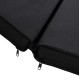 ΜΑΞΙΛΑΡΙ ΞΑΠΛΩΣΤΡΑΣ TEXTILENE 600gr/m2 2X1 ΜΑΥΡΟ FB911234.05T 196(117+1+78)x58x6 εκ.
