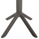 ΤΡΑΠΕΖΙ ΠΟΛΥΠΡΟΠΥΛΕΝΙΟΥ ΣΤΡΟΓΓΥΛΟ FB96124.15 OLIVE GREEN Φ60x75Υεκ.