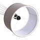 ΦΩΤΙΣΤΙΚΟ ΔΑΠΕΔΟΥ ΜΕΤΑΛΛΙΚΟ ΓΚΡΙ FB97581.01 Φ38x144 εκ.