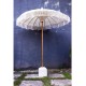 ΟΜΠΡΕΛΑ ΜΑΚΡΑΜΕ ΜΠΕΖ ΞΥΛO TEAK ΣΚΕΛΕΤΟΣ 200X250 FB96035.01