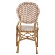 ΚΑΡΕΚΛΑ ΑΛΟΥΜΙΝΙΟΥ BAMBOO LOOK ΦΥΣΙΚΟ - ΛΕΥΚΟ FB95927.03 46x56x95Yεκ.