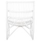 ΠΟΛΥΘΡΟΝΑ FB99815.03 ΡΑΒΔΟΙ RATTAN ΣΕ ΛΕΥΚΟ 56,5x73,5x79,5Υ εκ.