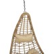 ΚΡΕΜΑΣΤΗ ΠΟΛΥΘΡΟΝΑ ΦΩΛΙΑ FB95676.01 ΜΕ WICKER & ΜΑΞΙΛΑΡΙΑ ΜΠΕΖ-ΜΑΥΡΟ ΜΕΤΑΛΛΟ Φ95Χ195Υ εκ.