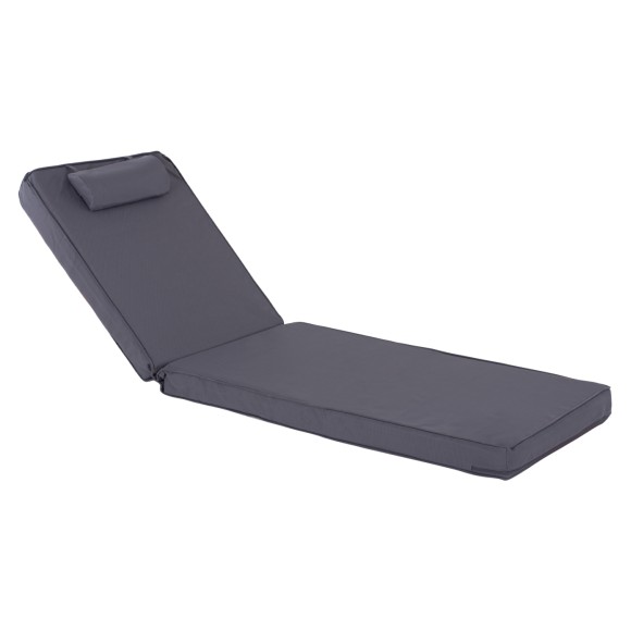 ΜΑΞΙΛΑΡΙ ΞΑΠΛΩΣΤΡΑΣ TEXTILENE ΓΚΡΙ FB911236.30T 196(117+1+78)x58x9εκ.