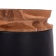 ΔΙΑΚΟΣΜΗΤΙΚΟ ΒΑΖΟ ΔΑΠΕΔΟΥ FB94662.01L FIBER CEMENT ΜΑΥΡΟ--ΞΥΛΟ ΤΕΑΚ Φ41x47Υεκ.