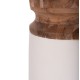 ΔΙΑΚΟΣΜΗΤΙΚΟ ΒΑΖΟ ΔΑΠΕΔΟΥ FB94662.02S FIBER CEMENT ΛΕΥΚΟ--ΞΥΛΟ ΤΕΑΚ Φ34x60Υεκ.