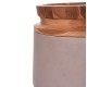 ΔΙΑΚΟΣΜΗΤΙΚΟ ΒΑΖΟ ΔΑΠΕΔΟΥ FB94662.05L FIBER CEMENT ΓΚΡΙ ΜΑΤ--ΞΥΛΟ ΤΕΑΚ Φ41x47Υεκ