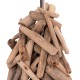 ΕΠΙΤΡΑΠΕΖΙΟ ΦΩΤΙΣΤΙΚΟ FB94423 DRIFTWOOD & ΛΕΥΚΟ ΚΑΠΕΛΟ Φ35x61Υεκ.