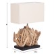 ΕΠΙΤΡΑΠΕΖΙΟ ΟΡΘΟΓΩΝΙΟ ΦΩΤΙΣΤΙΚΟ FB94424 DRIFTWOOD & ΛΕΥΚΟ ΚΑΠΕΛΟ 35.5x15x47Υεκ.