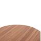 ΕΠΙΦΑΝΕΙΑ ΤΡΑΠΕΖΙΟΥ ΣΤΡΟΓΓΥΛΗ FB918134 ΞΥΛΟ TEAK--ΦΥΣΙΚΟ Φ80x4(πάχος)εκ.