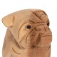 ΕΠΙΤΡΑΠΕΖΙΟ ΔΙΑΚΟΣΜΗΤΙΚΟ BULLDOG ΞΥΛΟ SUAR ΣΕ ΦΥΣΙΚΟ ΧΡΩΜΑ FB97923 9x8x12Y εκ.