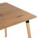 ΤΡΑΠΕΖΙ FB90057.04 ΦΥΣΙΚΟ ΧΡΩΜΑ MDF-ΠΟΔΙΑ ΟΞΙΑ ΣΕ ΦΥΣΙΚΟ ΧΡΩΜΑ 80Χ80Χ74Υεκ.