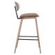 ΣΚΑΜΠΟ ΜΠΑΡ ΜΕΣ.ΥΨΟΥΣ FB99984.01 PLYWOOD ΣΕ WHITEWASH-ΚΑΦΕ ΥΦΑΣΜΑ 50x48x90Υεκ. - 2τμχ