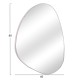 ΚΑΘΡΕΠΤΗΣ ΤΟΙΧΟΥ FB94487.05 ΜΕ ΠΛΑΙΣΙΟ MDF ΣΕ WHITE MARBLE ΧΡΩΜΑ 60x80Υεκ.