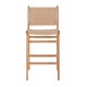 ΣΚΑΜΠΟ ΜΕΣΑΙΟΥ ΥΨΟΥΣ FB99332.01 RUBBERWOOD & ΣΧΟΙΝΙ- ΦΥΣΙΚΟ ΧΡΩΜΑ 45x46x95Υεκ.