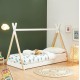 ΚΡΕΒΑΤΙ ΠΑΙΔΙΚΟ FB9699.03 τ.MONTESSORI ΞΥΛΟ ΠΕΥΚΟΥ ΦΥΣΙΚΟ-ΛΕΥΚΟ- 190x90εκ
