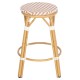 ΣΚΑΜΠΟ ΑΛΟΥΜΙΝΙΟΥ ΜΕΣ.ΥΨΟΥΣ FB96286.04 BAMBOO LOOK ΦΥΣΙΚΟ & TEXTILENE 43x43x65Υεκ