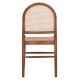 ΚΑΡΕΚΛΑ ΑΠΟ ΟΞΙΑ ΣΕ ΚΑΡΥΔΙ-RATTAN ΜΠΕΖ FB99407.04 43x50x87Υ εκ.