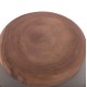 ΤΡΑΠΕΖΙ ΒΟΗΘΗΤΙΚΟ FB918172.03 FIBER CEMENT ΓΚΡΙ- ΞΥΛΟ TEAK TOP Φ45x46Υεκ.
