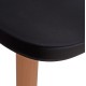 ΣΕΤ ΤΡΑΠΕΖΑΡΙΑΣ 5ΤΜΧ FB921178 MDF TOP ΣΕ ΜΑΥΡΟ-ΣΚΕΛΕΤΟΣ ΣΕ ΦΥΣΙΚΟ ΞΥΛΟΥ
