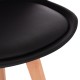 ΣΕΤ ΤΡΑΠΕΖΑΡΙΑΣ 5ΤΜΧ FB921185 MDF TOP ΣΕ ΜΑΥΡΟ--ΠΟΔΙΑ ΟΞΙΑΣ