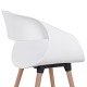 ΣΕΤ ΤΡΑΠΕΖΑΡΙΑΣ 5ΤΜΧ FB921186 MDF TOP & ΠΟΛΥΠΡΟΠΥΛΕΝΙΟ ΣΕ ΛΕΥΚΟ ΧΡΩΜΑ
