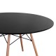 ΣΕΤ ΤΡΑΠΕΖΑΡΙΑΣ 5ΤΜΧ FB921187 MDF TOP & ΠΟΛΥΠΡΟΠΥΛΕΝΙΟ ΣΕ ΜΑΥΡΟ ΧΡΩΜΑ
