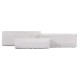 ΣΕΤ 3ΤΜΧ ΓΛΑΣΤΡΕΣ ΟΡΘΟΓΩΝΙΕΣ FB94723 FIBERCLAY ΓΚΡΙ 81x30x30Υεκ.