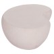 ΤΡΑΠΕΖΙ ΣΑΛΟΝΙΟY FB918151.02L FIBER CEMENT ΣΕ ΛΕΥΚΟ--122x78,5x40Υεκ.