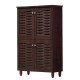 ΠΑΠΟΥΤΣΟΘΗΚΗ ΝΤΟΥΛΑΠΙ 4 ΠΟΡΤΕΣ FB92210.01 WENGE 77Χ34Χ123εκ.