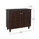 ΠΑΠΟΥΤΣΟΘΗΚΗ ΝΤΟΥΛΑΠΙ ΞΥΛΙΝΗ FB92208.01 WENGE 77Χ34Χ67.5Υεκ.