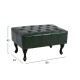 ΤΑΜΠΟΥΡΕ ΥΠΟΠΟΔΙΟ T.CHESTERFIELD FB9226.08 PU ΚΥΠΑΡΙΣΣΙ-ΜΑΥΡΑ ΠΟΔΙΑ 80x45x39Yεκ.