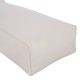 ΠΟΥΦ ΞΑΠΛΩΣΤΡΑ WADELIN FB95774.11 ΜΕ TEXTILINE ΛΕΥΚΟ 190x80x40-60Υ εκ.