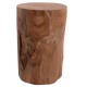 ΒΟΗΘΗΤΙΚΟ ΤΡΑΠΕΖΑΚΙ/ΣΚΑΜΠΟ FB99374.21 ΞΥΛΟ TEAK--ΦΥΣΙΚΟ Φ30x45Υεκ.
