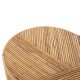 ΚΟΝΣΟΛΑ ΟΒΑΛ FB99871 ΦΥΣΙΚΟ RATTAN ΣΕ ΦΥΣΙΚΟ ΧΡΩΜΑ 110x45x74,5Υεκ.