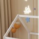 ΚΡΕΒΑΤΙ ΠΑΙΔΙΚΟ FB9677.03 τ.MONTESSORI ΞΥΛΟ ΠΕΥΚΟ ΛΕΥΚΟ- 190x90εκ