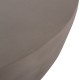 ΤΡΑΠΕΖΙ ΣΑΛΟΝΙΟΥ ΣΤΡΟΓΓΥΛΟ FB918162.03 FIBER CEMENT ΣΕ ΓΚΡΙ--Φ92x49Υεκ.