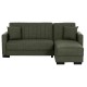 ΚΑΝΑΠΕΣ ΚΡΕΒΑΤΙ ΓΩΝΙΑ ΑΝΑΣΤΡΕΨΙΜΗ DARK OLIVE FB93244.05 202x140x78Yεκ.
