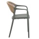 ΠΟΛΥΘΡΟΝΑ ΠΟΛΥΠΡΟΠΥΛΕΝΙΟΥ FB96155.05 OLIVE GREEN--P.P. ΜΠΕΖ ΣΧΟΙΝΙ 56,5x53x80Υεκ.