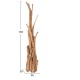 ΚΑΛΟΓΕΡΟΣ FB99367 ΑΠΟ ΜΑΣΙΦ ΞΥΛΟ TEAK ΦΥΣΙΚΟ 36x30x183Υεκ.