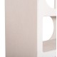 ΒΙΒΛΙΟΘΗΚΗ FB918062 MDF ΣΕ ΥΠΟΛΕΥΚΟ ΧΡΩΜΑ 80x38x180Yεκ.