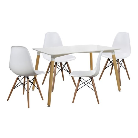 ΣΕΤ ΤΡΑΠΕΖΑΡΙΑ 5Τ ΤΡΑΠΕΖΙ 120x80x73 cm ΜΑΥΡΕΣ FB910080.02