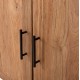 ΜΠΟΥΦΕΣ FB99802 ΑΝΑΚΥΚΛΩΜΕΝΟ ΞΥΛΟ TEAK ΣΕ ΦΥΣΙΚΟ 220x50x90Υεκ.